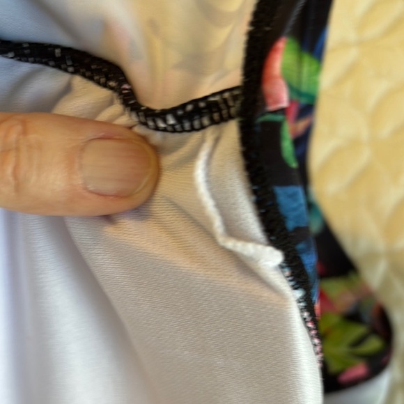 SHEIN Floral Strapless Bandeau Top Bikini Set New Size Large - Picture 10 of 10